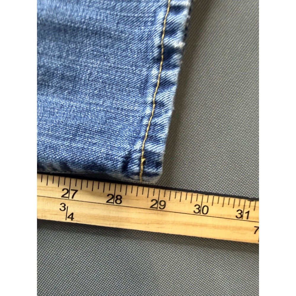 American Eagle‎ Jeans Mens Blue Straight Leg Medium Wash 34x29 - Picture 11 of 11